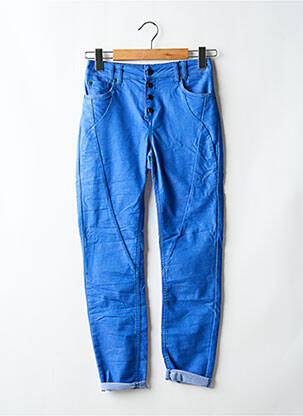 Pantalon 7/8 taille normale taille normale bleu PULZ JEANS femme