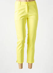 Pantalon 7/8 jaune ANONYME DESIGNERS pour femme seconde vue