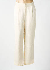 Pantalon chino beige SCOTCH & SODA pour femme seconde vue