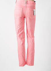Pantalon slim rose FIVE pour femme seconde vue