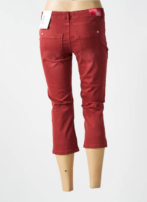 Pantacourt rouge STREET ONE pour femme