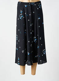 Jupe longue tissage crêpe noir I.CODE (By IKKS) femme