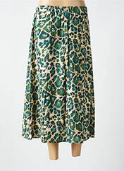 Jupe longue vert SIGNE NATURE pour femme seconde vue