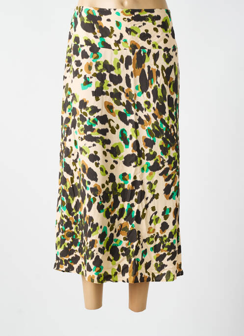 Jupe longue beige SIGNE NATURE pour femme