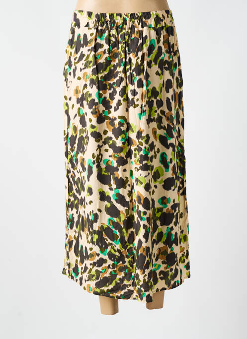 Jupe longue beige SIGNE NATURE pour femme