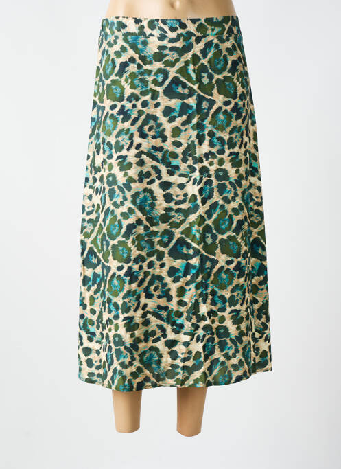 Jupe longue vert SIGNE NATURE pour femme