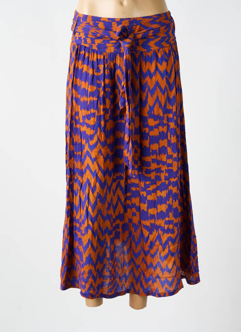 Jupe longue violet LA PETITE FRANCAISE pour femme
