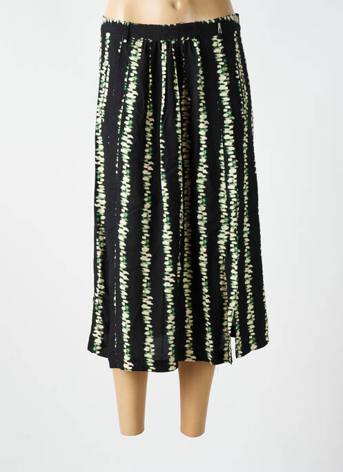 Jupe mi-longue noir LA PETITE FRANCAISE pour femme