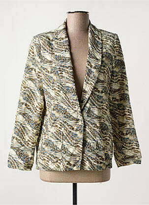 Blazer coupe cintrée beige LA PETITE FRANCAISE femme