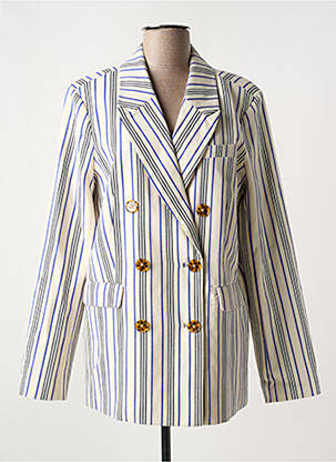 Blazer poches beige SCOTCH & SODA femme