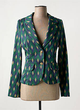 Blazer fausses poches vert PAKO LITTO femme