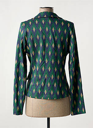 Blazer fausses poches vert PAKO LITTO femme