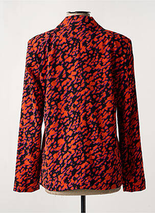 Blazer coupe cintrée orange VILA ROUGE femme