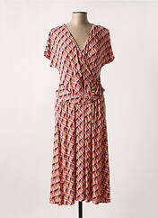 Robe mi-longue orange BETTY BARCLAY pour femme seconde vue