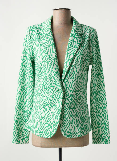 Blazer vert ICHI pour femme