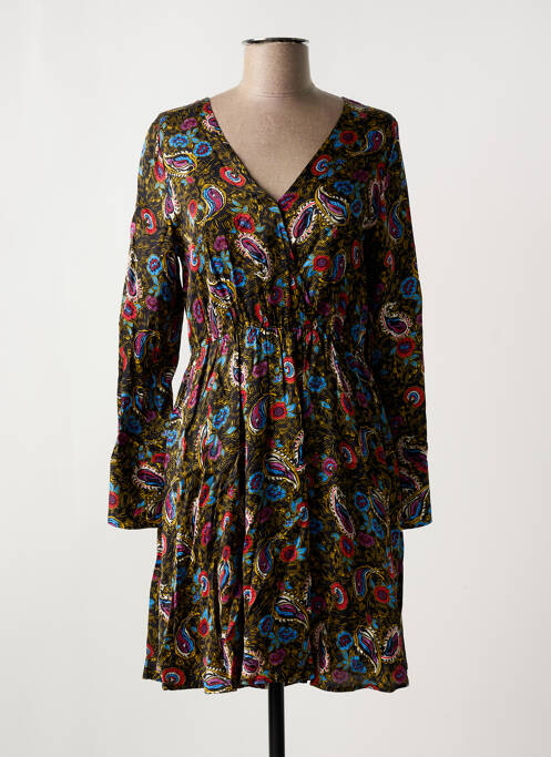 Robe mi-longue noir VILA pour femme