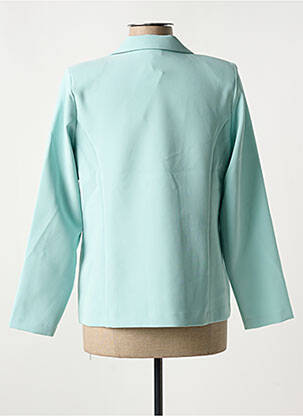 Blazer coupe cintrée bleu GEVANA femme