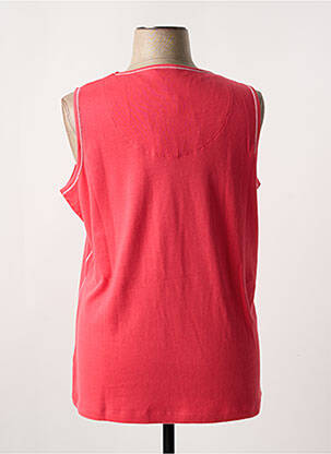 Débardeur stretch sans manche rose GABRIELLA K. femme