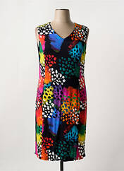 Robe mi-longue noir GEVANA pour femme seconde vue