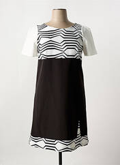 Robe mi-longue noir QUATRE VINGT JOURS pour femme seconde vue