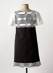 Robe mi-longue noir QUATRE VINGT JOURS pour femme seconde vue