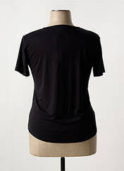 T-shirt noir CLAUDE DE SAIVRE pour femme seconde vue