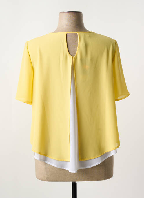 Blouse jaune QUATRE VINGT JOURS pour femme