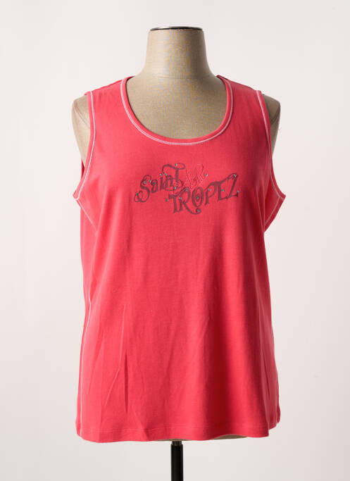 Débardeur rose GABRIELLA K. pour femme