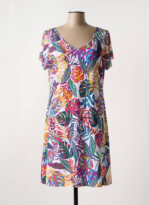 Robe courte bleu MASQUENADA pour femme