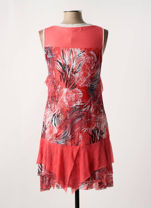 Robe mi-longue rose C'FAIT POUR VOUS pour femme