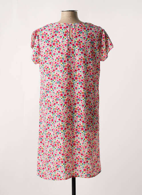 Robe mi-longue rouge GEVANA pour femme