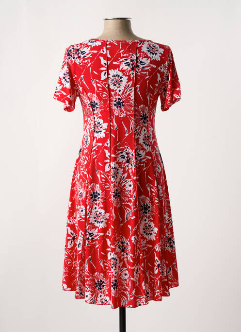 Robe mi-longue rouge MASQUENADA pour femme