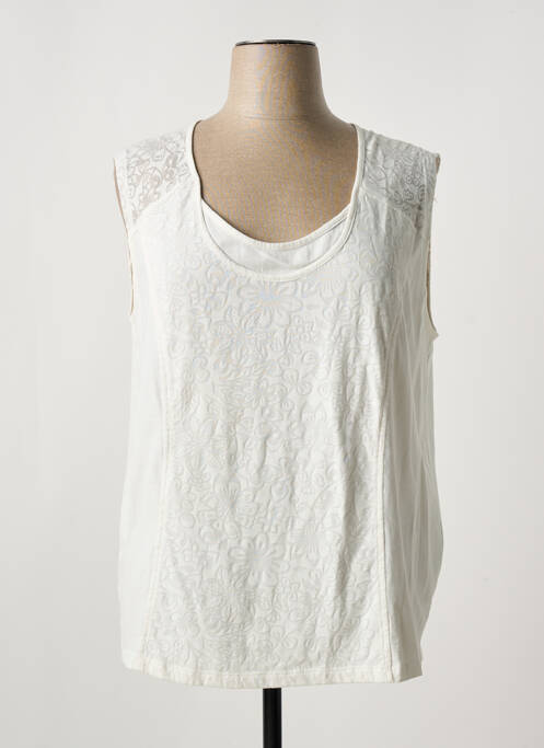 T-shirt beige JAC JAC pour femme