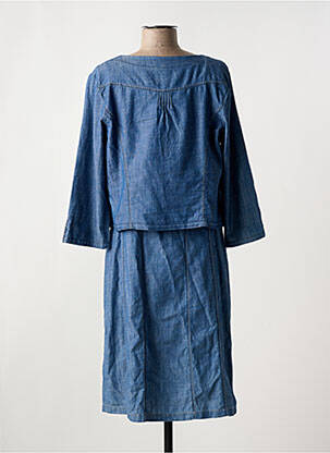 Ensemble robe type de veste casual bleu JAC JAC femme