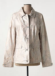 Coupe-vent poches sans capuche beige CONCEPT K femme