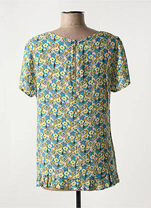 Blouse imprimé fleurs manches courtes bleu ARMOR LUX femme