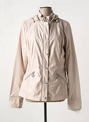 Coupe-vent beige EL INTERNATIONALE pour femme seconde vue