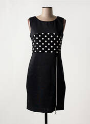 Robe courte noir QUATRE VINGT JOURS pour femme seconde vue