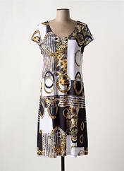 Robe mi-longue noir MASQUENADA pour femme seconde vue