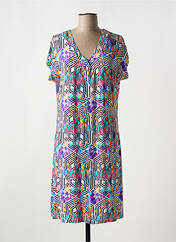 Robe mi-longue violet HAJO pour femme seconde vue