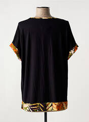 T-shirt noir QUATRE VINGT JOURS pour femme seconde vue