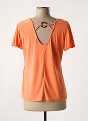 T-shirt orange GENUINE pour femme seconde vue