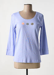 T-shirt violet ARMOR LUX pour femme seconde vue