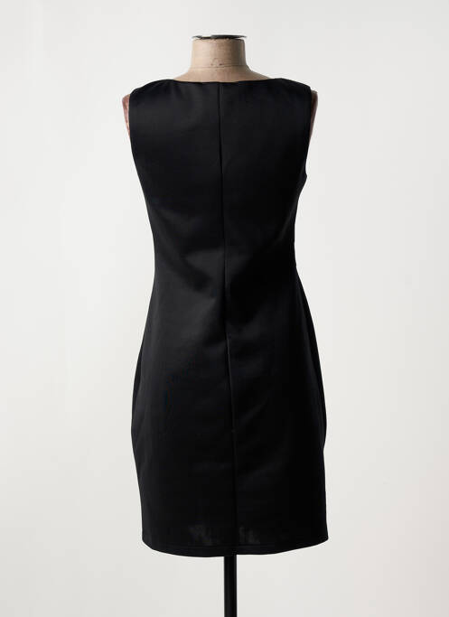 Robe courte sans manche sans manche noir QUATRE VINGT JOURS femme