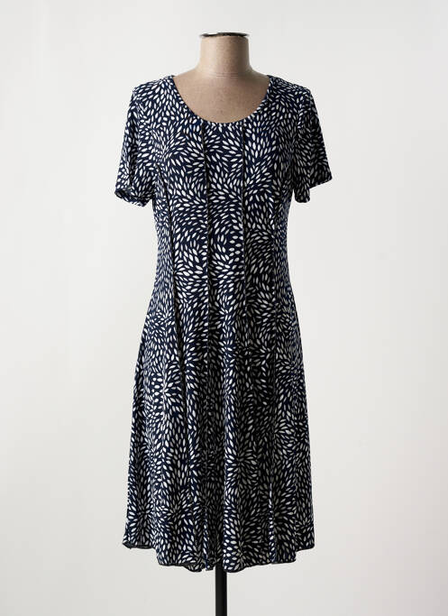 Robe mi-longue bleu MASQUENADA pour femme