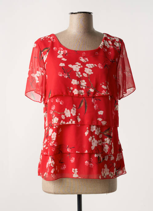 Top rouge QUATRE VINGT JOURS pour femme
