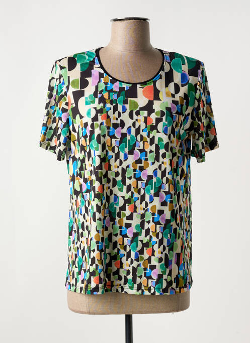 T-shirt noir GENUINE pour femme