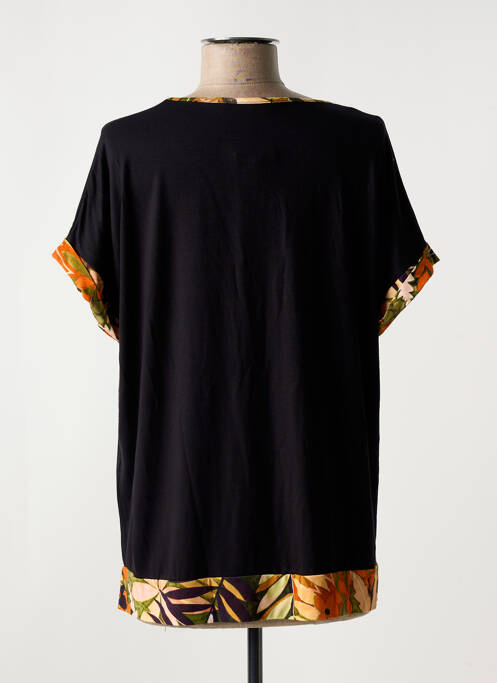 T-shirt noir QUATRE VINGT JOURS pour femme