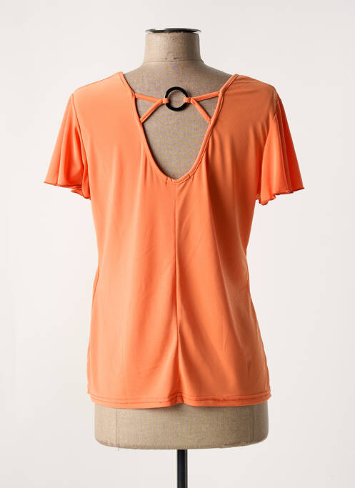 T-shirt orange GENUINE pour femme