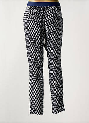 Pantalon slim taille élastique taille normale bleu CONCEPT K femme
